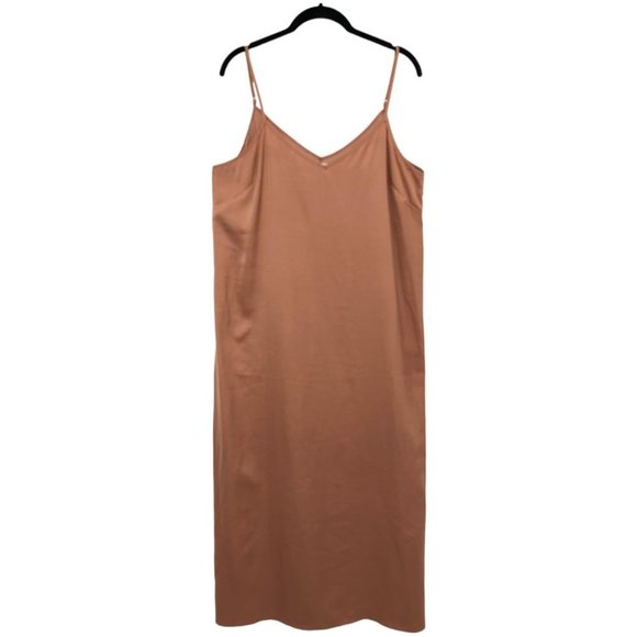 Jackson Rowe Light Copper Slip Dress size L - Picture 1 of 16